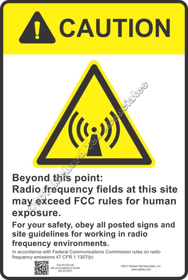 radio frequency signage